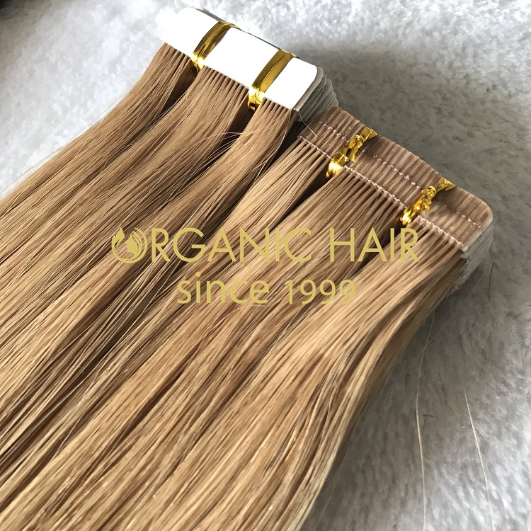 100% genuine remy human tape in hair extension I3